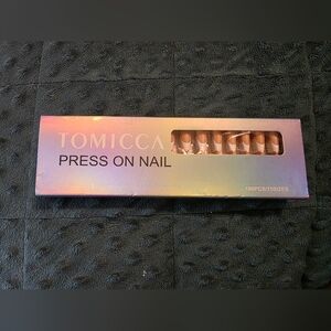 Tomicca 3 in 1 soft gel Nail Tips Medium Coffin Nude 180 pieces 15 sizes